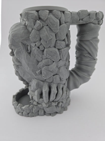 3D Printed Stone Beard Dice Tower