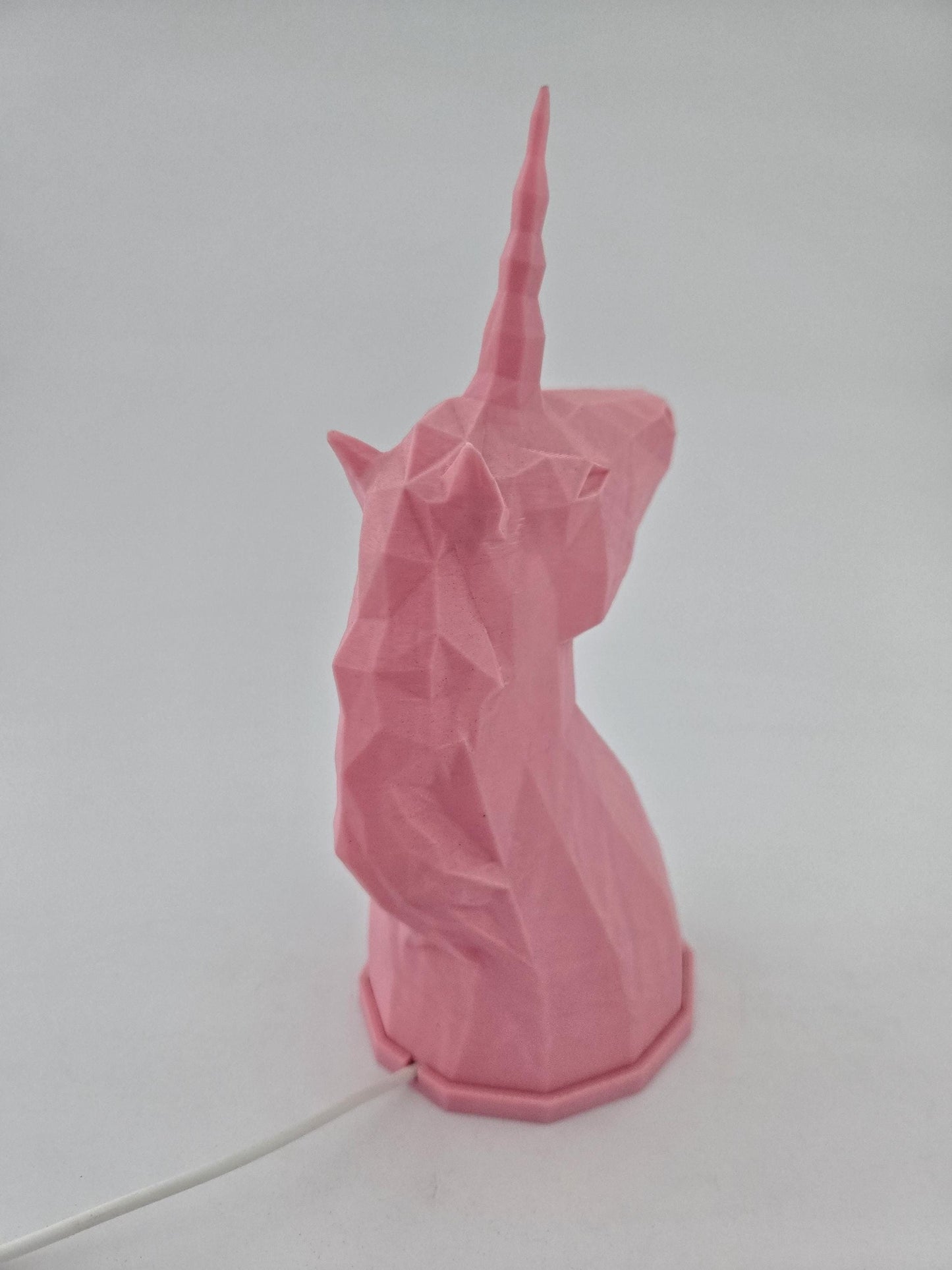3D Printed Unicorn Lamp