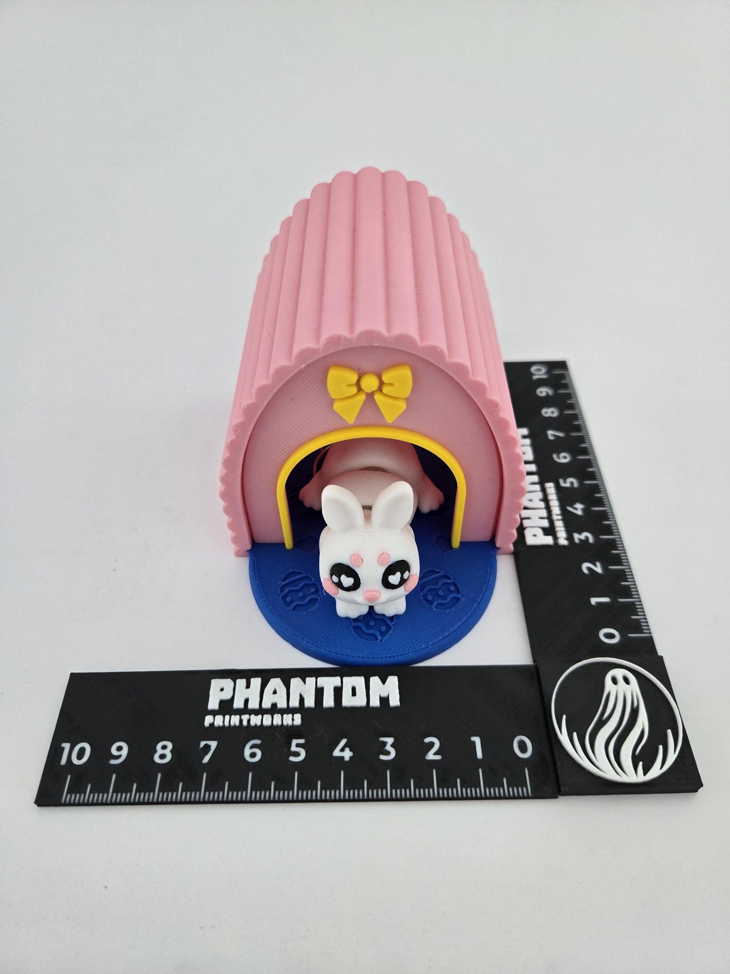 3D Printed Bunny Hutch Desk Toy