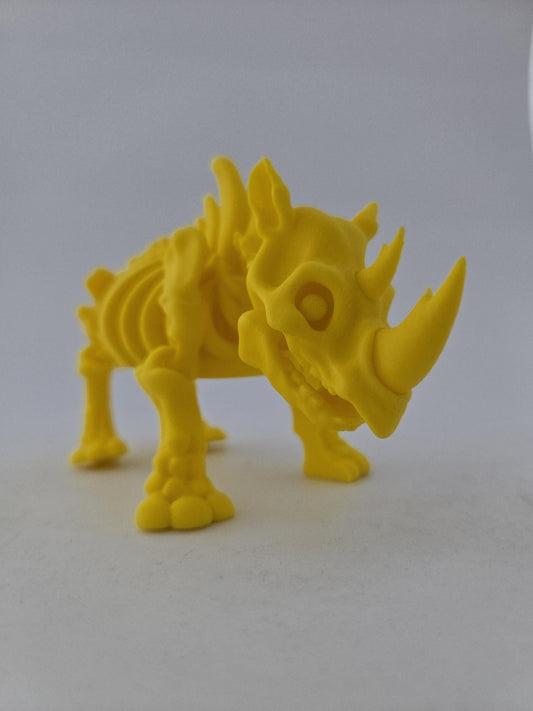 3D Printed Skeleton Rhino