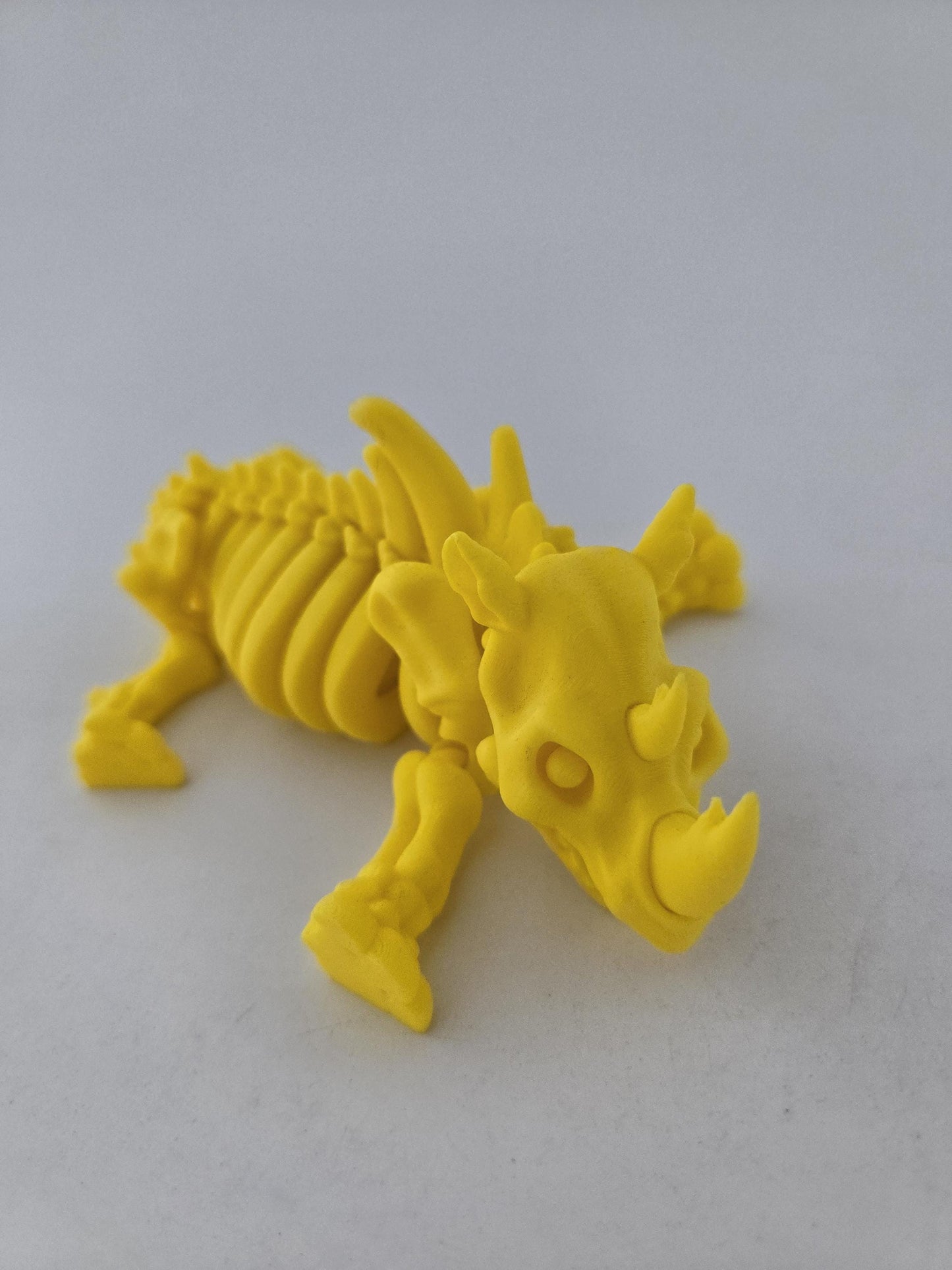 3D Printed Skeleton Rhino