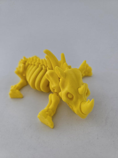 3D Printed Skeleton Rhino