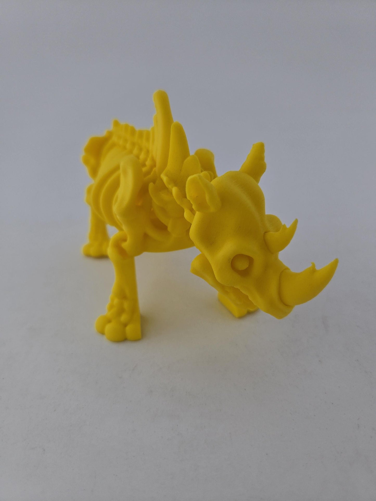 3D Printed Skeleton Rhino
