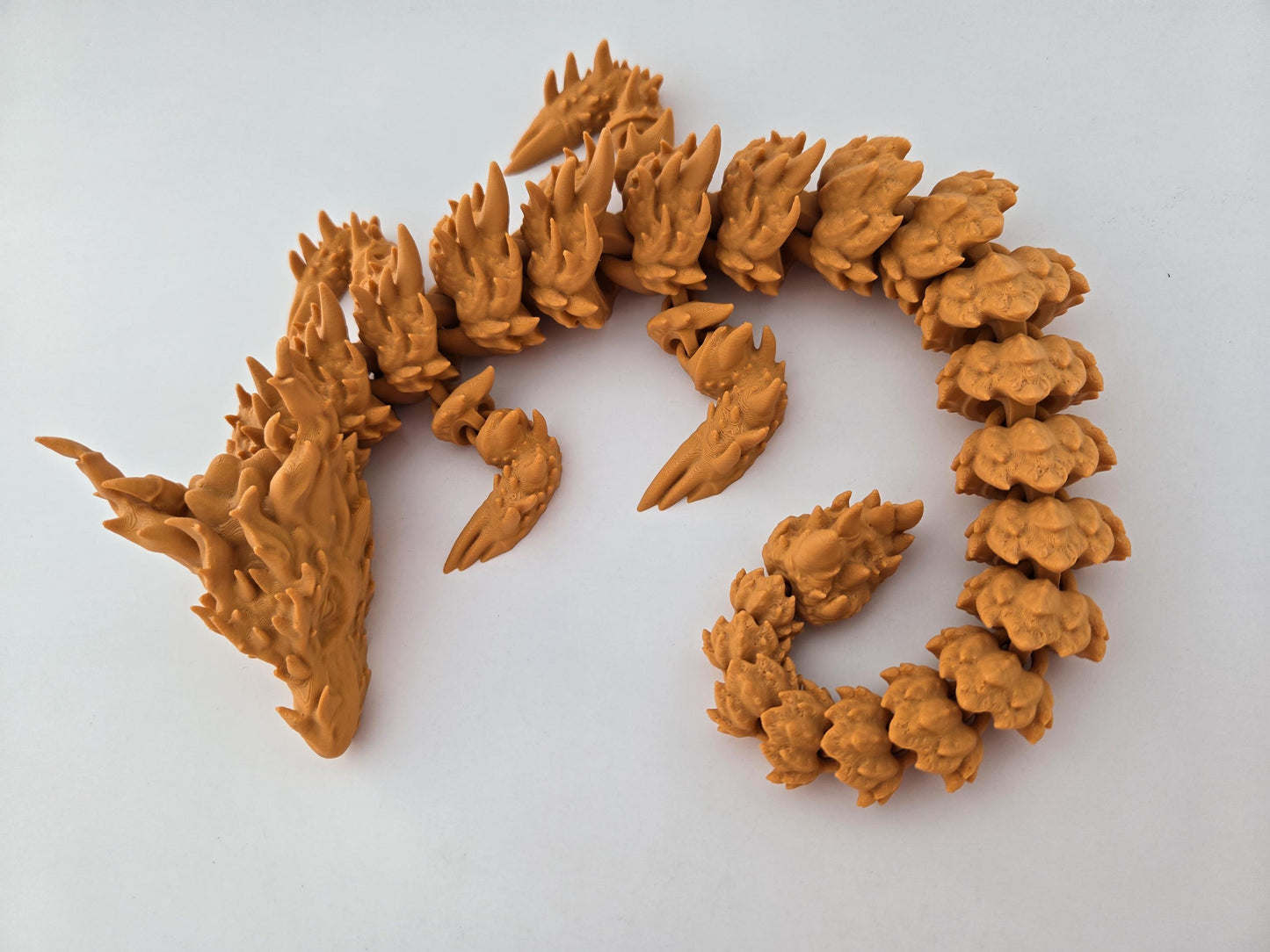 3D Printed Large Articulated Desert Dragon