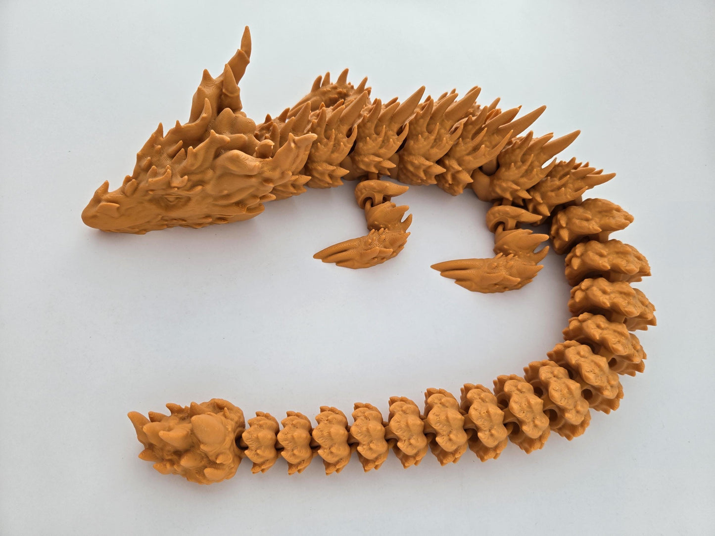 3D Printed Large Articulated Desert Dragon