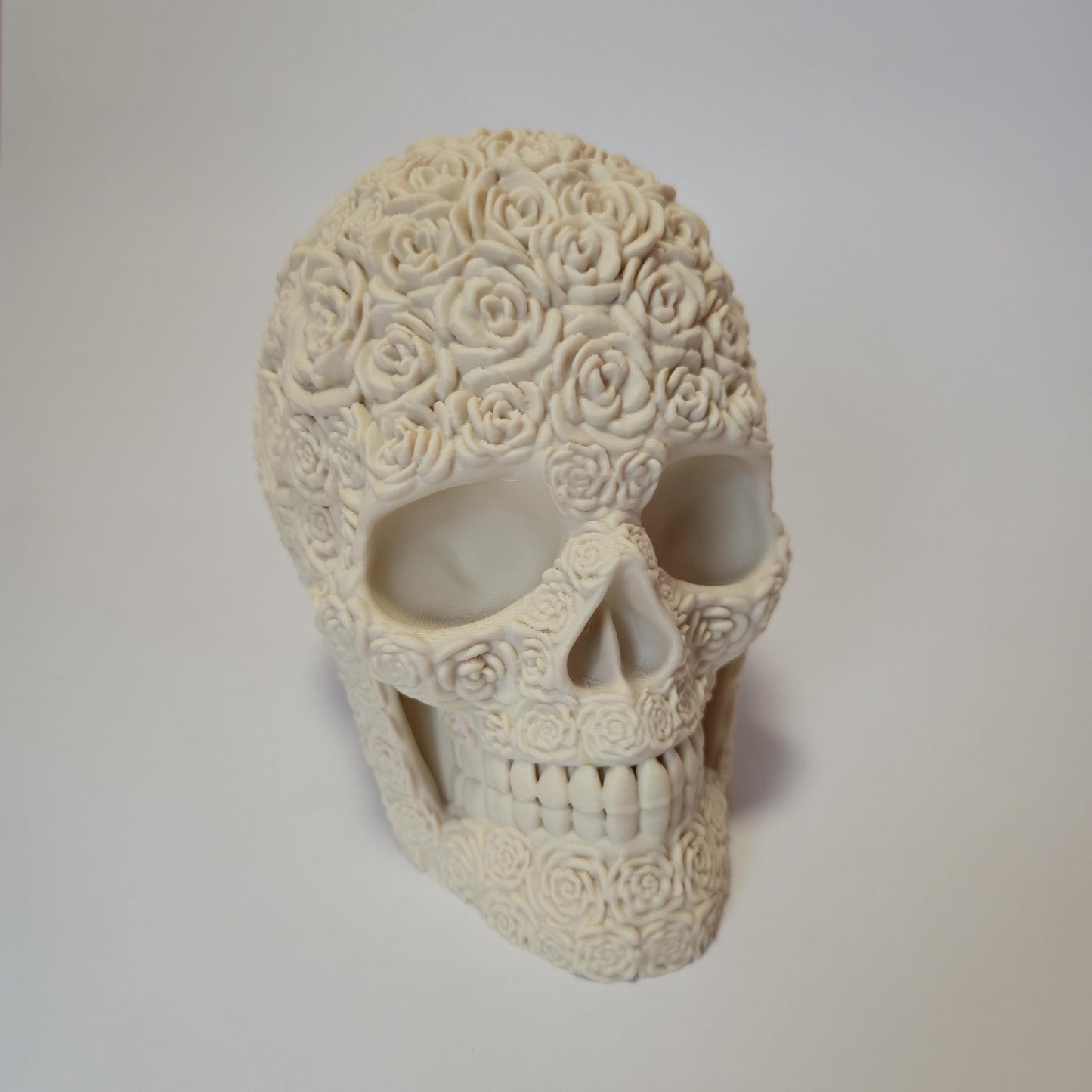 Bone Rose Skull