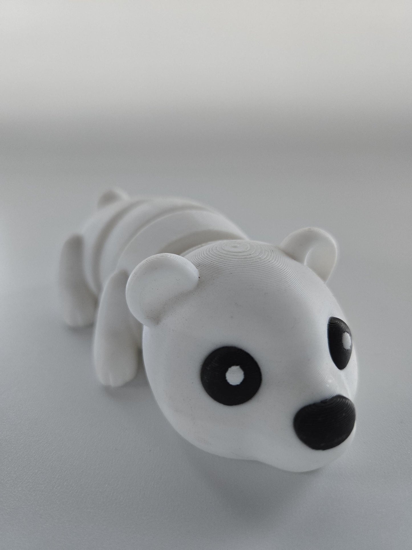 Articulated Polar Bear Toy