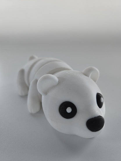 Articulated Polar Bear Toy