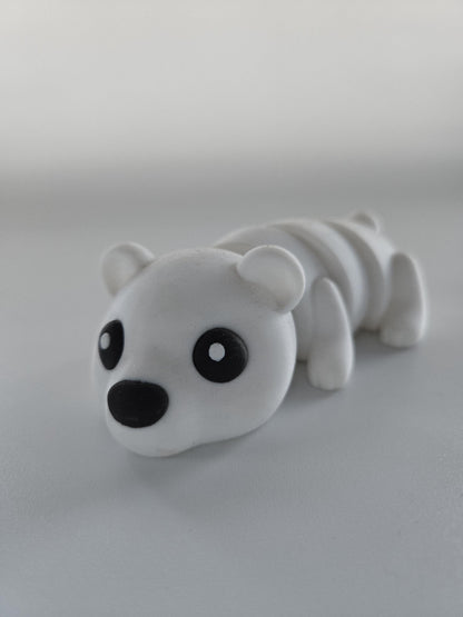 Articulated Polar Bear Toy