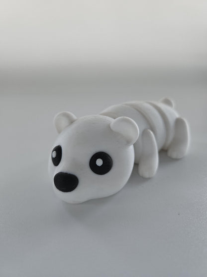 Articulated Polar Bear Toy