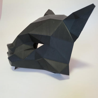 Low Poly Cat Mask