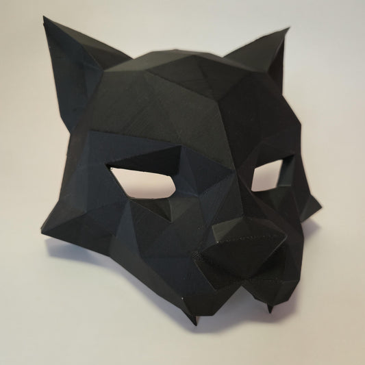 Low Poly Cat Mask