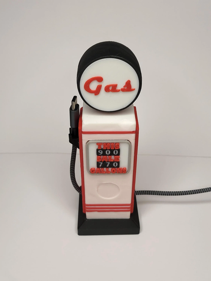 3D Printed Retro Gas Pump Cable Holder