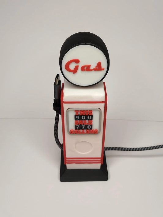 3D Printed Retro Gas Pump Cable Holder