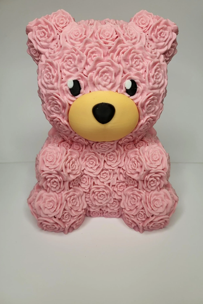 3D Printed Rose Teddy Bear