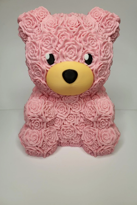 3D Printed Rose Teddy Bear