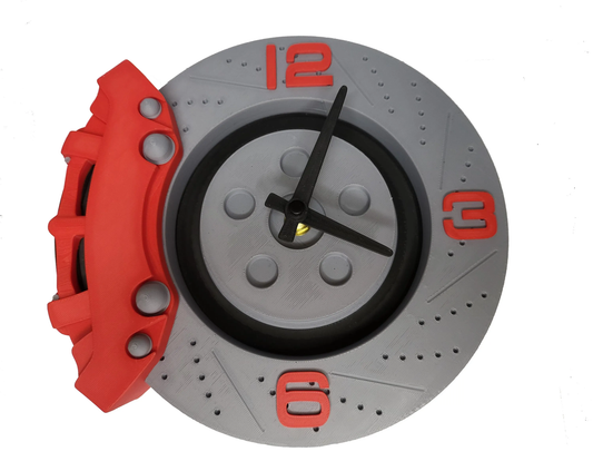 3D Printed Brake Disc Wall Clock