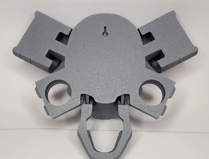 3D Printed Skull Piston Door Knocker