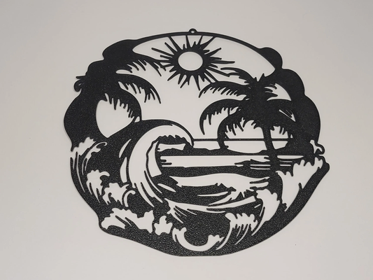 3D Printed Caribbean Wall Art