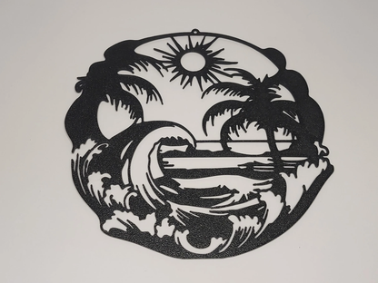 3D Printed Caribbean Wall Art