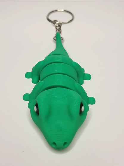 3D Printed Crocodile Keyring