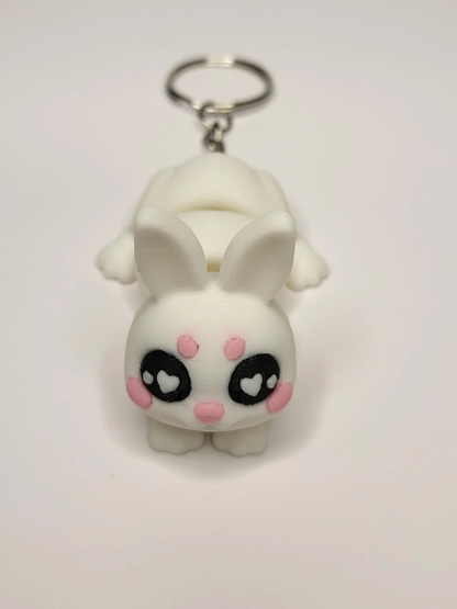 3D Printed Bunny Keyring