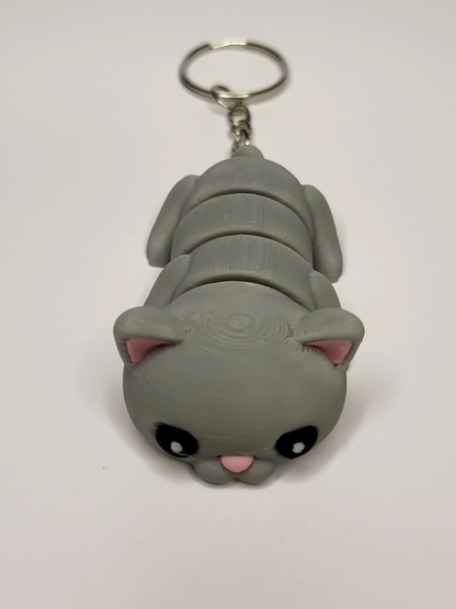 3D Printed Cat Keyring