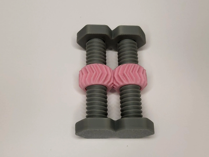 3D Printed Spinning Bolt Gear Fidget